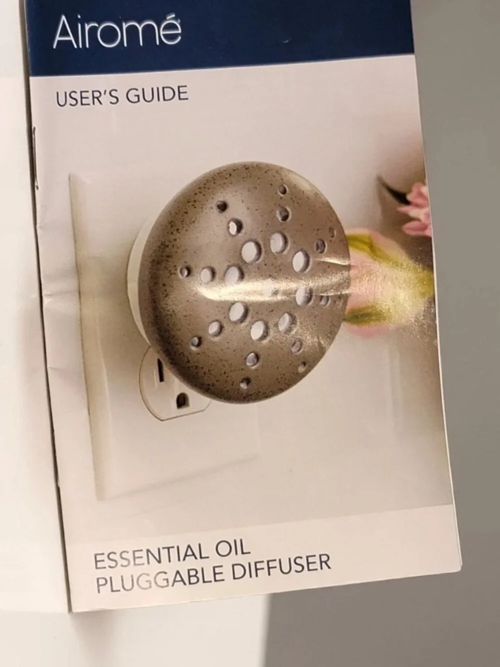 Airome Pluggable Essential Oil Diffuser - Spa Stone Night Light NIB